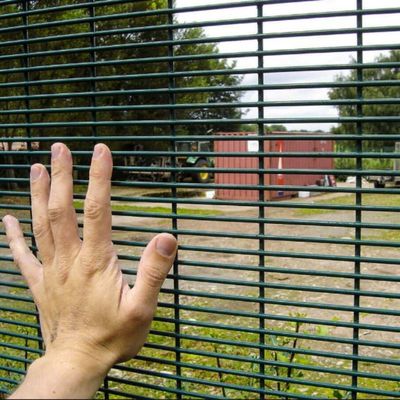 پنل حفاظتی گالوانیزه 358 حصار تجاری فلزی ضد صعود