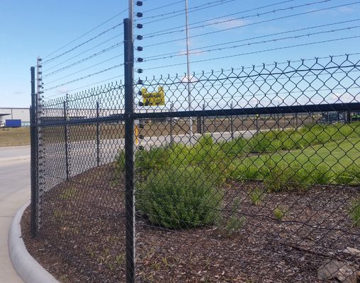 سیم گالوانیزه گرم با روکش پی وی سی، زنجیر 2.0 میلی متر قطر سیم