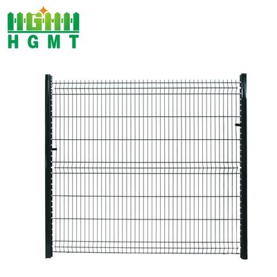 صفحه حریم خصوصی گالوانیزه خمیده Welded Wire Mesh پانل حصار 3D سازگار با محیط زیست