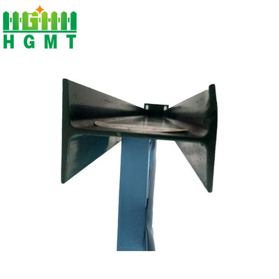 W بخش 1500mm گالوانیزه فولاد حصار با سیم تیغ