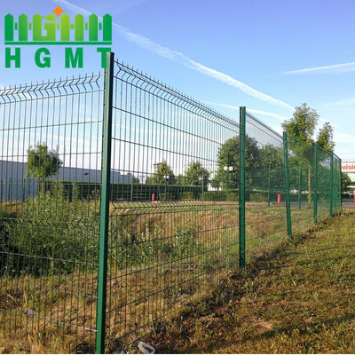 50X200mm پودر پوشانده خمیده Welded Wire Mesh 3D خم کردن سد پانل برای مزرعه