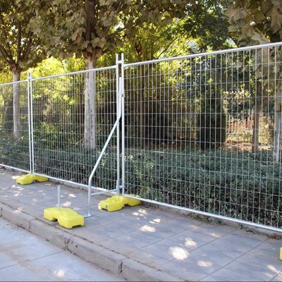 فانکس قابل برداشتن جوش گرم غوطه ور شده گالوانیزه استرالیا حصار موقت برای سایت ساختمانی