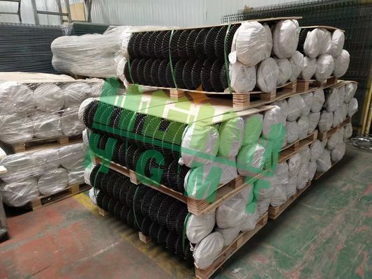 رول حصار سیمی سیکلون با کیفیت بالا 6 فوت 8 فوت الماس شبکه زنجیره ای