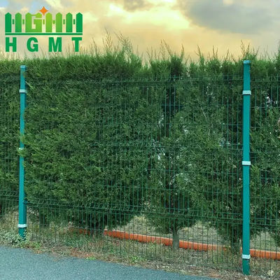 قیمت ارزان حرفه ای مسکونی حریم خصوصی PVC پوشش داده شده فولاد منحنی طراحی امنیت 3D Wire Mesh Fence