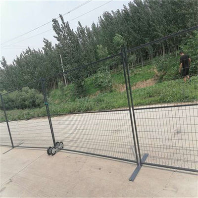 بازار کانادا 6 × 10 فوت محل ساخت و ساز پنل های حصار موقت گالوانیزه متحرک
