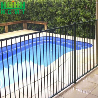 طراحی مدرن به راحتی جمع آوری شده است سطح بالا استخر شنا استیل لوله ای حصار پانل