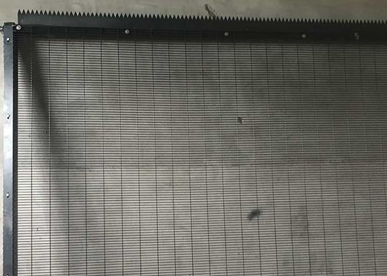 حصار حفاظتی ضد صعود پوشش PVC گالوانیزه 2M عرض