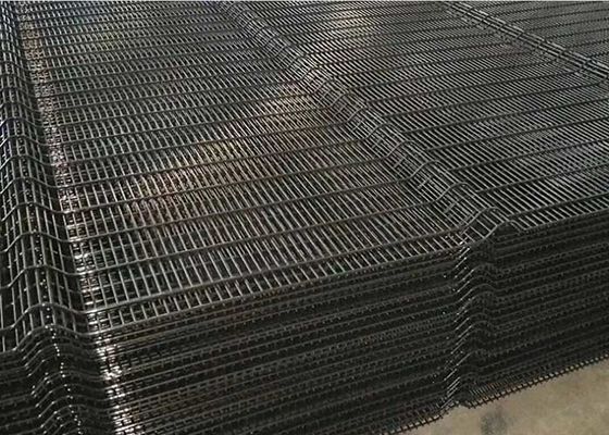 358 فلز حصار امنیتی پودر پوشش ضد صعود با خم