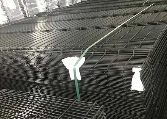 Anti Climb Prison 358 Security Fence Powder Steel Coating Black Color High 2.5m