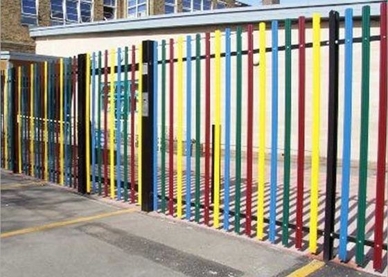 W و D بخش 2.5mm سد امنیتی فولاد Match مربع پست یا H پست