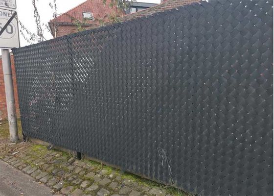 H1730mm پی وی سی فلز میش حصار وحشی لبه خمیده