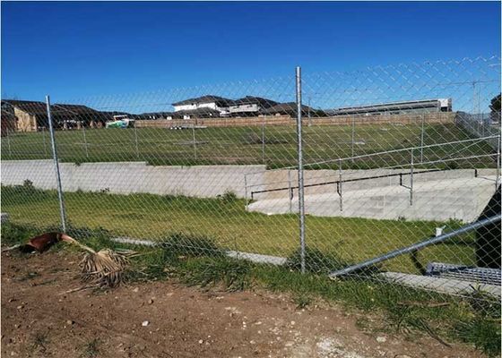 HDG 50g/M2 فلز زنجیره ای پیوند حصار برای راه آهن بزرگراه