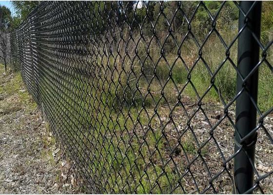 18 گج سياه PVC زنجير پيوند حصار