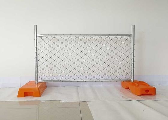 مقاومت در برابر زنگ 6ftx10ft زنجیر لینک ساخت حصار 60g/M2 گالوانیزه