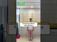 حصار موقت گالوانیزه استرالیایی قابل جابجایی در فضای باز برای محل ساخت و ساز