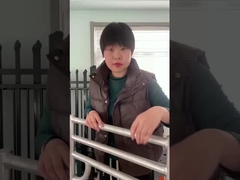 میدان 4 ریل گاو پانل حیاط گالوانیزه گرم