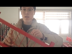 پانل های حصار ساختمانی موقت 6 فوت با پوشش پودری