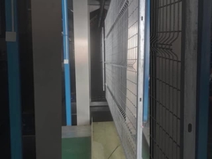 نحوه پوشش پودری حصار کش امنیتی مش وی