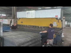 حصار مش V که توسط ماشین خم می شود