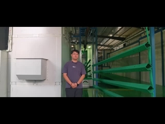 پست مربعی که پودر شده است