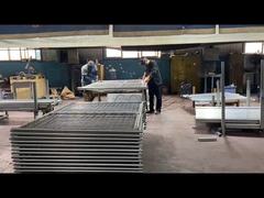 فولاد پوشش پودری حصار امنیتی کارگاه بدون صعود