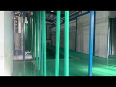 پست مربع به رنگ سبز پودری