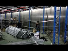 ویترین نرده ضد صعود با روکش پودری سبز رنگ